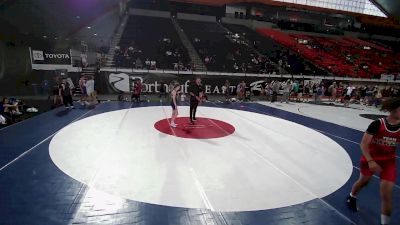 115 lbs Champ. Round 4 - Kaihawanawana Lind, Hawaii vs Nika Williams