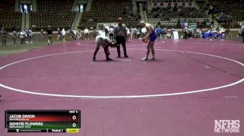 195 lbs Quarterfinal - Demitri Flowers, Brewbaker Tech vs Jacob Dimon, Beauregard HS