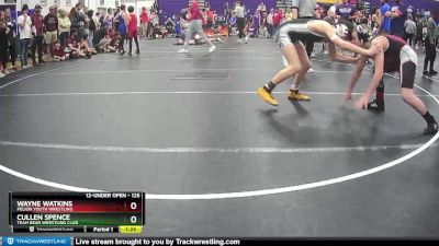 125 lbs Semifinal - Cullen Spence, Team Bear Wrestling Club vs Wayne Watkins, Pelion Youth Wrestling