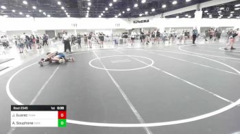 95 lbs 5th Place - Jonas Suarez, Team Selma vs Aidan Souphone, Espana WC