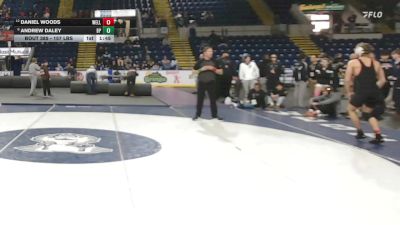 157 lbs 3rd Place - Daniel Woods, Wellesley vs Andrew Daley, Bristol-Plymouth