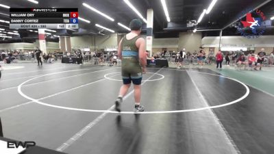 190 lbs Consi Of 8 #1 - William Ory, Rockwall-Heath High School Wrestling vs Danny Cortez, Texas