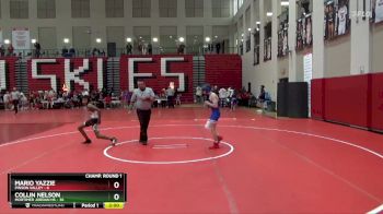 106 lbs Champ Round 1 (16 Team) - Collin Nelson, Mortimer Jordan HS vs Mario Yazzie, Pinson Valley