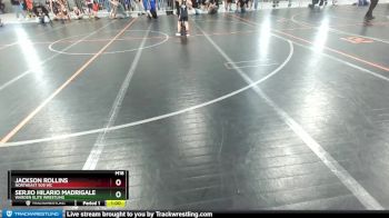 54-55 lbs Round 2 - Serjio Hilario Madrigales, Warden Elite Wrestling vs Jackson Rollins, NorthEast 509 WC