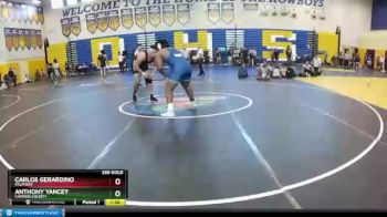 285 lbs Round 1 - Carlos Gerardino, Palm Bay vs Anthony Yancey, Camden County