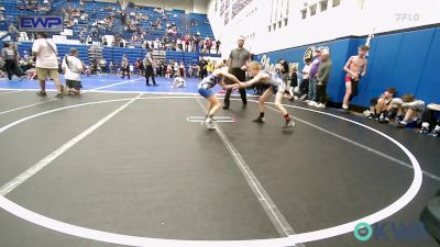 70-73 lbs Consolation - Wyatt Deen, Choctaw Ironman Youth Wrestling vs Micael Boso, Choctaw Ironman Youth Wrestling