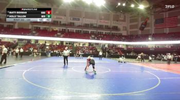 126 lbs Cons. Round 4 - Matti Bidiman, Homedale vs Holly Tallon, Mountain View