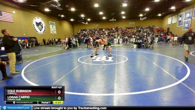 152 lbs Cons. Round 2 - Cole Robinson, Cabrillo vs Logan Carpio, Canoga Park