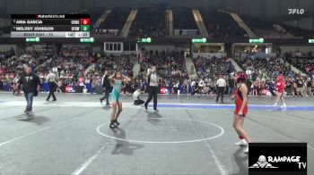 70 lbs 5th Place Match - Aria Garcia, Colby Kids Wrestling Club vs Melody Johnson, U Town Hammers Wrestling