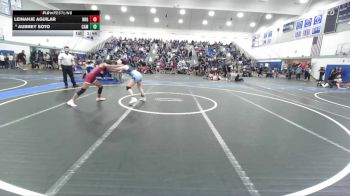 110 lbs Champ. Round 2 - LeiNahje Aguilar, Northgate vs Aubrey Soto, Camarillo