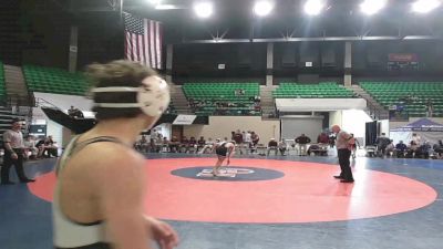 134 lbs Semifinals (8 Team) - Christopher Mayle, Hayden vs Woodrow Tew, Elmore County School