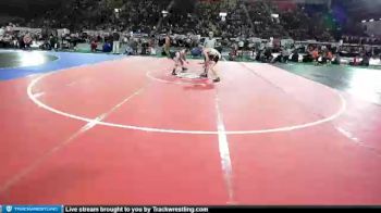 5A 126 lbs Cons. Round 1 - Carter Prisbrey, Rocky Mountain vs MacCrae Messerli, Rigby