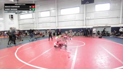 85 lbs Consi Of 4 - Rocco Soehnlen, OH vs Avery Rhodes, MI