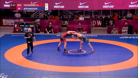 97 kg Semifinal - Akhmed Tazhudinov, Bahrain vs Mohammad Mohammadian, Iran