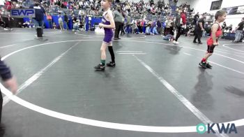 46 lbs Rr Rnd 3 - Larry Morgan, Carl Albert vs Kanyon Moran, Chickasha Wrestling