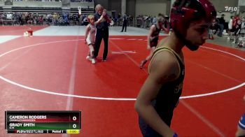 80 lbs Champ. Round 1 - Cameron Rodgers, Chaska/Chanhassen vs Grady Smith, K-M