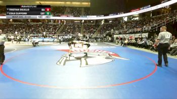 II-131 lbs Cons. Round 2 - Cole Clifford, Canton vs Tristian Dilullo, Riverdale Kingsbridge Academy