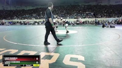 6A-190 lbs Champ. Round 1 - Liam Daniels, Edmond Memorial vs Lance Eubanks, Norman