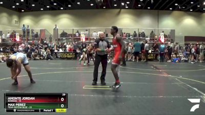 180 lbs Round 1 (6 Team) - Max Perez, Team Gotcha Blue vs Amonte Jordan, BadBass