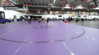 174 lbs Cons. Round 5 - Joseph Lashuay, Cornerstone vs Elijah Brocksmith, William Woods University