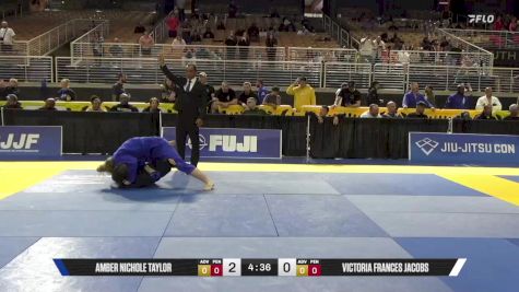 Victoria Frances Jacobs vs Amber Nichole Taylor 2025 Pan Jiu Jitsu IBJJF Championship