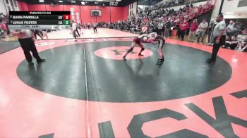 126 lbs Cons. Semi - Gavin Pardilla, Wilmette (LOYOLA) vs Lukas Foster, JOLIET (CATHOLIC Academy)