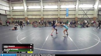 106 lbs 3rd Place Match - Heidi Francis, Alaska vs Allison McDaniel, Colorado