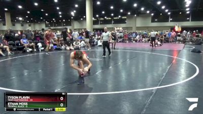 132 lbs Round 4 (6 Team) - Tyson Flavin, Team Chattanooga vs Ethan Moss, Techfall Black