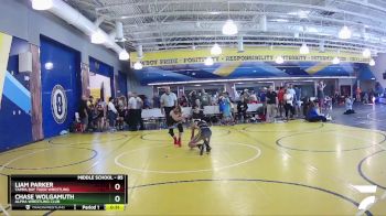 85 lbs Cons. Semi - Liam Parker, Tampa Bay Tiger Wrestling vs Chase Wolgamuth, Alpha Wrestling Club