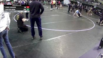 132 lbs 1st Place Match - Crew Carlson, The Best Wrestler vs Sawyer Riese, Lincoln Squires Wrestling Club