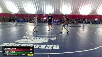 106 lbs Round 4 (10 Team) - Haydn Farris, Roncalli 2 vs Lodi Athlete 1, Park Rapids