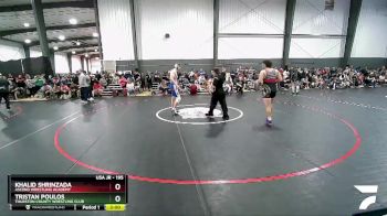 195 lbs Champ. Round 1 - Khalid Shrinzada, Ascend Wrestling Academy vs Tristan Poulos, Thurston County Wrestling Club