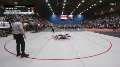 3 - 144 lbs Cons. Round 1 - Jackson Tate, Hopewell vs Branagan Egger, Turner Ashby