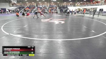 157 lbs Cons. Round 4 - Noah Richardson, Missouri Baptist University vs Georgino Moraga, Unattached