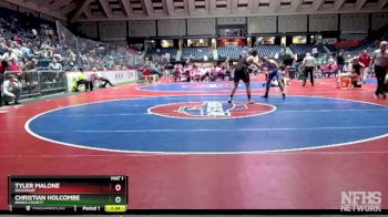 2A-190 lbs Quarterfinal - Tyler Malone, Rockmart vs Christian Holcombe, Banks County