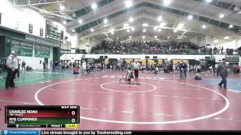 105 lbs Cons. Round 5 - Charlee Noah, Tri- Valley vs Rye Cummings, Vale