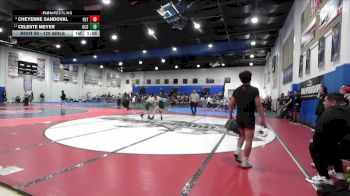 120 Girls Champ. Round 1 - Celeste Meyer, Oceanside vs Cheyenne Sandoval, Olympian