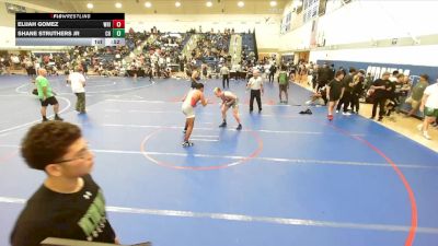 175 lbs Cons. Round 4 - Shane Struthers Jr, Clovis High vs Elijah Gomez, Whittier