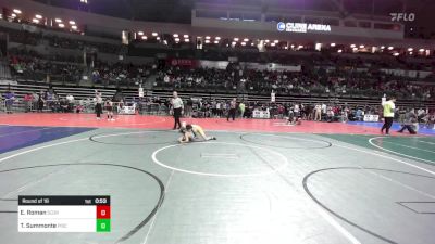 85 lbs Round Of 16 - Elijah Roman, Scorpions vs Talon Summonte, Piscataway