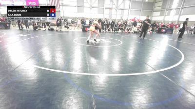 U20 Women - 65 lbs Champ. Round 1 - Dylen Ritchey, NE vs Aila Duus, CA