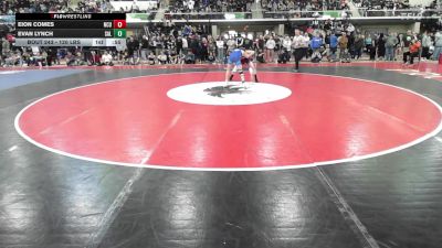 120 lbs Consi Of 16 #2 - Eion Comes, North Country vs Evan Lynch, Salem