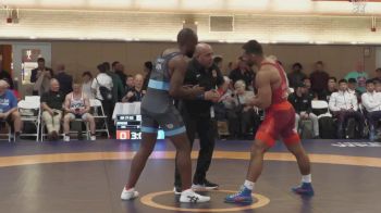77 kg Round Of 32 - Riley Jake Briggs, USA vs Javian Laval Garrett, USA