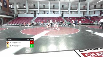 157 lbs Consi Of 4 - Gunner Endicott, Campbell vs Emilio Arellano, Tiffin