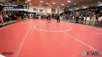 105 lbs Rr Rnd 1 - Tallullah Thieman, Wyandotte Youth Wrestling vs Layne Gross, Grove Takedown Club