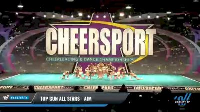 Top Gun All Stars - Aim [2021 L1 Junior - Medium Day 2] 2021 CHEERSPORT National Cheerleading Championship