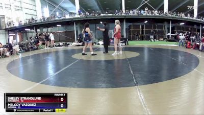 163 lbs Round 3 (4 Team) - Shelby Strandlund, Minnesota vs Melody Vazquez, Indiana