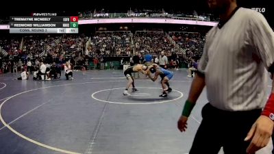 3A 126 lbs Cons. Round 2 - Redmond Williamson, Northern Nash High School vs Tremayne McNeely, Eastern Guilford