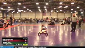 88 lbs Round 5 - Revin Fipps, Oklahoma Outlaws vs Stetson Gabel, Team USA