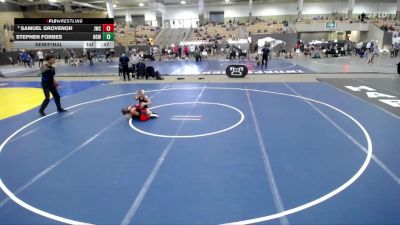 70 lbs Semifinal - Samuel Grovenor, Jackson Wrestling Club vs Stephen Forbes, Nashville Catholic Wrestling