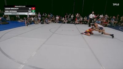 92 lbs Round 3 - Logan Brickley, Rebellion vs Abel Estrada, Team Catalyst